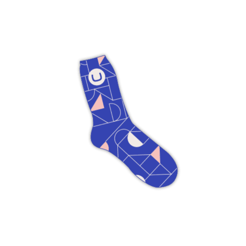 Socks Blue